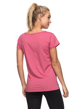roxy, Beat The Rythm - T shirt de sport, ANTHRACITE BLUR PAINT (kvj6) Beat The Rythm - Technical T-Shirt ERJKT03293