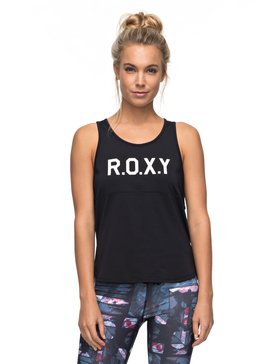 roxy, Shiny Way - Débardeur de sport, ANTHRACITE (kvj0) Shiny Way - Technical Vest Top ERJKT03294