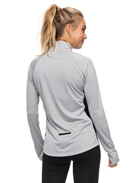 roxy, After All Long - T shirt de sport à manches longues, HERITAGE HEATHER (sgrh) After All Long - Technical Long Sleeve Top ERJKT03300