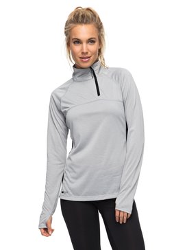 roxy, After All Long - T shirt de sport à manches longues, HERITAGE HEATHER (sgrh) After All Long - Technical Long Sleeve Top ERJKT03300