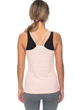 roxy, Dancing With Stars - Technical Strappy Top, TROPICAL PEACH (mdr0) Dancing With Stars - Technical Strappy Top ERJKT03388