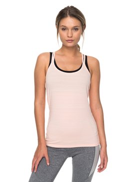 roxy, Dancing With Stars - Technical Strappy Top, TROPICAL PEACH (mdr0) Dancing With Stars - Technical Strappy Top ERJKT03388