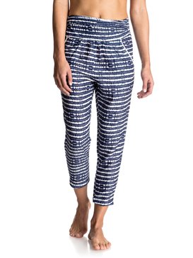 roxy, Ultra Violet Printed - Pantaloni da spiaggia, BLUE DEPTHS OLMEQUE STRIPE (bta3) Ultra Violet Printed - Beach Pants ERJNP03093