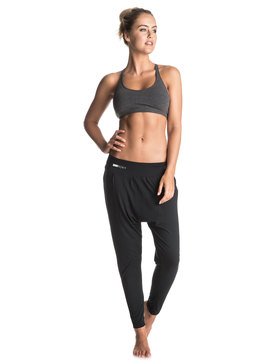 roxy, Hurrica - Pantalones De Yoga Harem, ANTHRACITE (kvj0) Hurrica - Harem Yoga Pants ERJNP03095