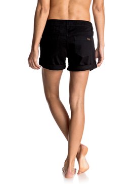 roxy, Memory Holidays - Shorts remangados, ANTHRACITE (kvj0) Memory Holidays - Cuffed Shorts ERJNS03089