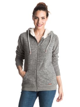 roxy, Freeze Vibrations - Sweat à capuche zippé, SMOKED PEARL (kpg0) Freeze Vibrations - Zip-Up Hoodie ERJPF03020