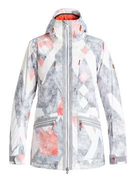 roxy, Torah Bright Ascend - Veste de snow, FROZEN MOUNTAIN_HEATHER GREY (mjw7) Torah Bright Ascend - Snow Jacket ERJTJ03043