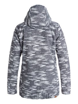 roxy, Valley - Veste de snow à capuche, BOUNDING_TRUE BLACK (kvj7) Valley - Hooded Snow Jacket ERJTJ03052