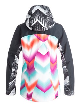 roxy, Wildlife - Veste de snow, POP SNOW OCEAN SPRAY_GRANATINA (bgd6) Wildlife - Snow Jacket ERJTJ03067