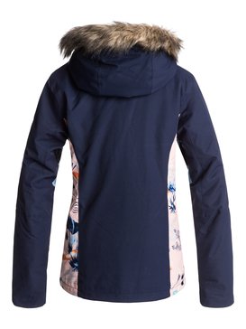 roxy, Jet Ski - Veste de snow, MANDARIN ORANGE_POP SNOW CRYST (nlk6) Jet Ski - Snow Jacket ERJTJ03124