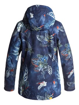 roxy, ROXY Jetty - Veste de snow, PEACOAT_ORISSA FLORAL (btn9) ROXY Jetty - Snow Jacket ERJTJ03125