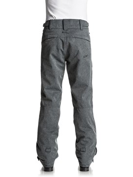 roxy, Winterbreak - Pantalon de snow, HERRINGBONE GREY (kpv0) Winterbreak - Snow Pants ERJTP03048