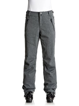 roxy, Winterbreak - Pantalon de snow, HERRINGBONE GREY (kpv0) Winterbreak - Snow Pants ERJTP03048