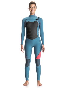 roxy, Performance 3/2mm - Combinaison de surf intégrale zip poitrine, LEGION BLUE (bsk0) Performance 3/2mm - Chest Zip Full Wetsuit ERJW103002