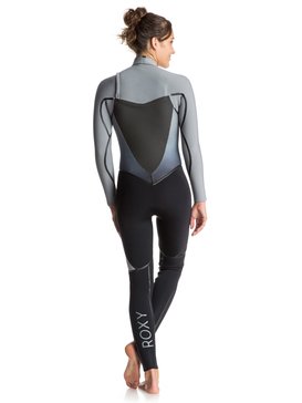 roxy, Syncro 5/4/3mm - Traje De Surf Integral Con Cremallera En El Pecho, TRUE BLACK (kvj0) Syncro 5/4/3mm - Chest Zip Full Wetsuit ERJW103005