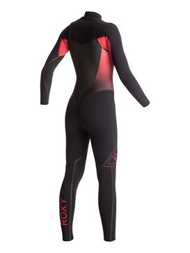 roxy, Syncro 4/3mm - Traje De Surf Integral Con Cremallera En El Pecho, PARADISE PINK (mlr0) Syncro 4/3mm - Chest Zip Full Wetsuit ERJW103006