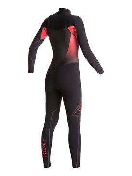 roxy, Syncro 3/2mm - Combinaison de surf intégrale zip poitrine, PARADISE PINK (mlr0) Syncro 3/2mm - Chest Zip Full Wetsuit ERJW103007