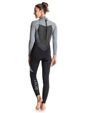 roxy, Syncro 5/4/3mm - Traje De Surf Integral Con Cremallera Trasera, TRUE BLACK (kvj0) Syncro 5/4/3mm - Back Zip Full Wetsuit ERJW103008