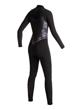 roxy, 4/3mm Syncro Series Chest Zip GBS - Chest Zip Neoprenanzug, BLACK (kva0) 4/3mm Syncro Series Chest Zip GBS - Chest Zip Wetsuit ERJW103022