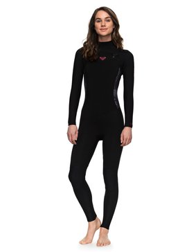 roxy, 3/2mm Syncro Series Chest Zip GBS - Combinaison de surf zip poitrine, BLACK (kva0) 3/2mm Syncro Series Chest Zip GBS - Chest Zip Wetsuit ERJW103025