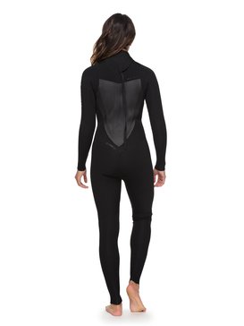 roxy, 4/3mm Syncro Series - Combinaison de surf intégrale, BLACK (kvj0) 4/3mm Syncro Series - Back Zip GBS Wetsuit ERJW103027