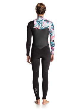 roxy, 3/2mm Performance Chest Zip - Combinaison de surf zip poitrine, BLACK (kva0) 3/2mm Performance Chest Zip - Chest Zip Wetsuit ERJW103031