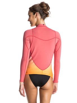 roxy, Syncro 1mm - Top manches longues en néoprène, PARADISE PINK (mlr0) Syncro 1mm - Long Sleeve Neo Top ERJW803004