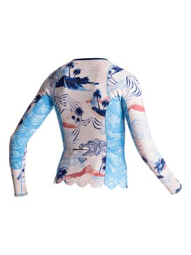 roxy, 1mm Pop Surf Scallop - Veste de combinaison à manches longues, PALE DOGWOOD (nds0) 1mm Pop Surf Scallop - Long Sleeve Wetsuit Jacket ERJW803011