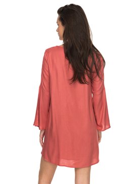roxy, East Coast Dreamer Bell Sleeve Dress, DUSTY CEDAR (mmr0) EAST COAST DREAMER ERJWD03176