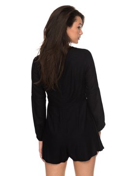 roxy, Twilight Adventure Long Sleeve Romper, ANTHRACITE (kvj0) TWILIGHT ADVENTURE ERJWD03178