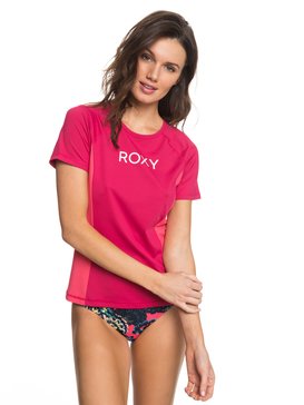 roxy, On My Board Colorblock - Licra de Manga Corta con Protección Solar UPF 50, VIVACIOUS (mzd0) On My Board Colorblock - Short Sleeve UPF 50 Rash Vest ERJWR03211