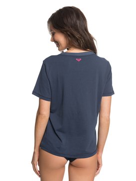 roxy, Surf - Camiseta de Surf de Manga Corta con Protección Solar UPF 50, DRESS BLUES (btk0) Surf - Short Sleeve UPF 50 Surf T-Shirt ERJWR03212