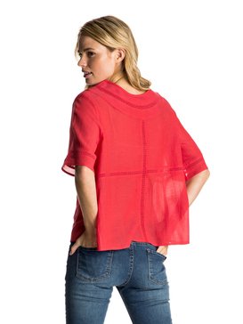 roxy, Zapotec - Top à manches courtes, HIBISCUS (rmz0) Zapotec - Short Sleeve Top ERJWT03118