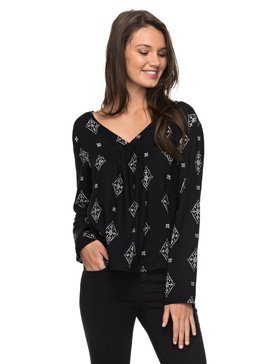 roxy, A Sky Full Of Stars - Top à manches longues, ANTHRACITE TRIBAL VOICE (kvj6) A Sky Full Of Stars - Long Sleeve Top ERJWT03144