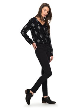 roxy, A Sky Full Of Stars - Top à manches longues, ANTHRACITE TRIBAL VOICE (kvj6) A Sky Full Of Stars - Long Sleeve Top ERJWT03144