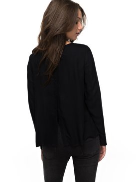 roxy, Come Let Go - Top à manches longues, ANTHRACITE (kvj0) Come Let Go - Long Sleeve Top ERJWT03147