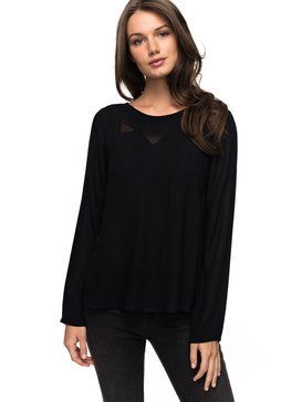 roxy, Come Let Go - Top à manches longues, ANTHRACITE (kvj0) Come Let Go - Long Sleeve Top ERJWT03147
