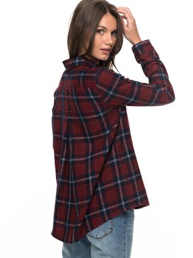 roxy, Heavy Feelings A - Chemise à manches longues, DRESS BLUES SCOTTY PLAID (xrrb) Heavy Feelings A - Long Sleeve Shirt ERJWT03149