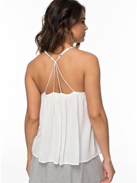 roxy, Sun Hoops - Top de Tirantes, MARSHMALLOW (wbt0) Sun Hoops - Strappy Top ERJWT03198