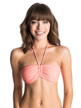 roxy, Hazy Daisy - Haut de bikini, SUNKISSED CORAL (mge0) Hazy Daisy - Bikini Top ERJX303015