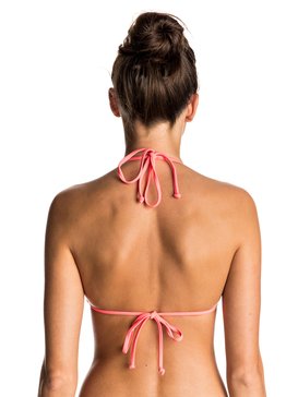 roxy, Mix Adventure - Haut de maillot de bain triangle, NEON GRAPEFRUIT (nkn0) Mix Adventure - Tiki Tri Bikini Top ERJX303321