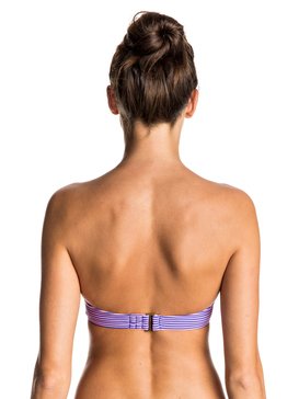roxy, Mix Dolty - Haut de maillot de bain balconnet, ROYAL BLUE MOON MAYAN STRIPE (pqf3) Mix Dolty - Bandeau Bikini Top ERJX303325