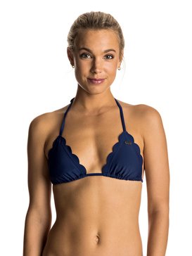 roxy, Sea Lovers - Haut de maillot de bain triangle, BLUE DEPTHS (bta0) Sea Lovers - Tiki Tri Corolle Bikini Top ERJX303336