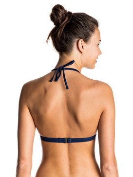 roxy, Summer Cocktail - Haut de maillot de bain triangle, CLOVER (ppg0) Summer Cocktail - Fixed Tri Bikini Top ERJX303349