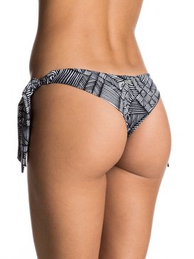 roxy, Mix Dolty - Bas de maillot de bain brésilien, ANTHRACITE BEACHOUSE GEO (kvj7) Mix Dolty - Bikini Bottoms ERJX403290