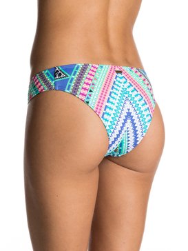 roxy, Sweet Memories - Bas de maillot de bain, MARSHMALLOW GEOMETRIC SUNSET (wbt6) Sweet Memories - Bikini Bottoms ERJX403312