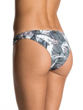 roxy, Strappy Love - Bas de maillot de bain tanga, MARSHMALLOW READY MADE (wbt7) Strappy Love - Bikini Bottoms ERJX403344