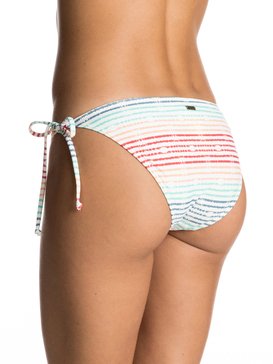 roxy, Sporty ROXY - Bas de bikini, OLMEQUE STRIPE COMBO MARSHMALL (wbt3) Sporty ROXY - Bikini Bottoms ERJX403351