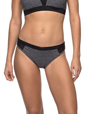 roxy, Keep It ROXY Scooter Bikini Bottoms, BLACK HEATHER (kvjh) Keep It ROXY - Scooter Bikini Bottoms ERJX403477