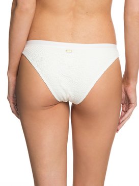 roxy, Surf Memory Surfer Bikini Bottoms, MARSHMALLOW (wbt0) Surf Memory - Surfer Bikini Bottoms ERJX403514